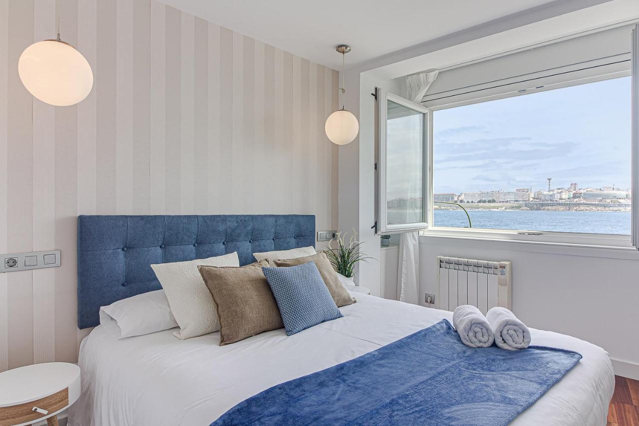 Riazor Ocean View Apartment A Coruña Exterior foto